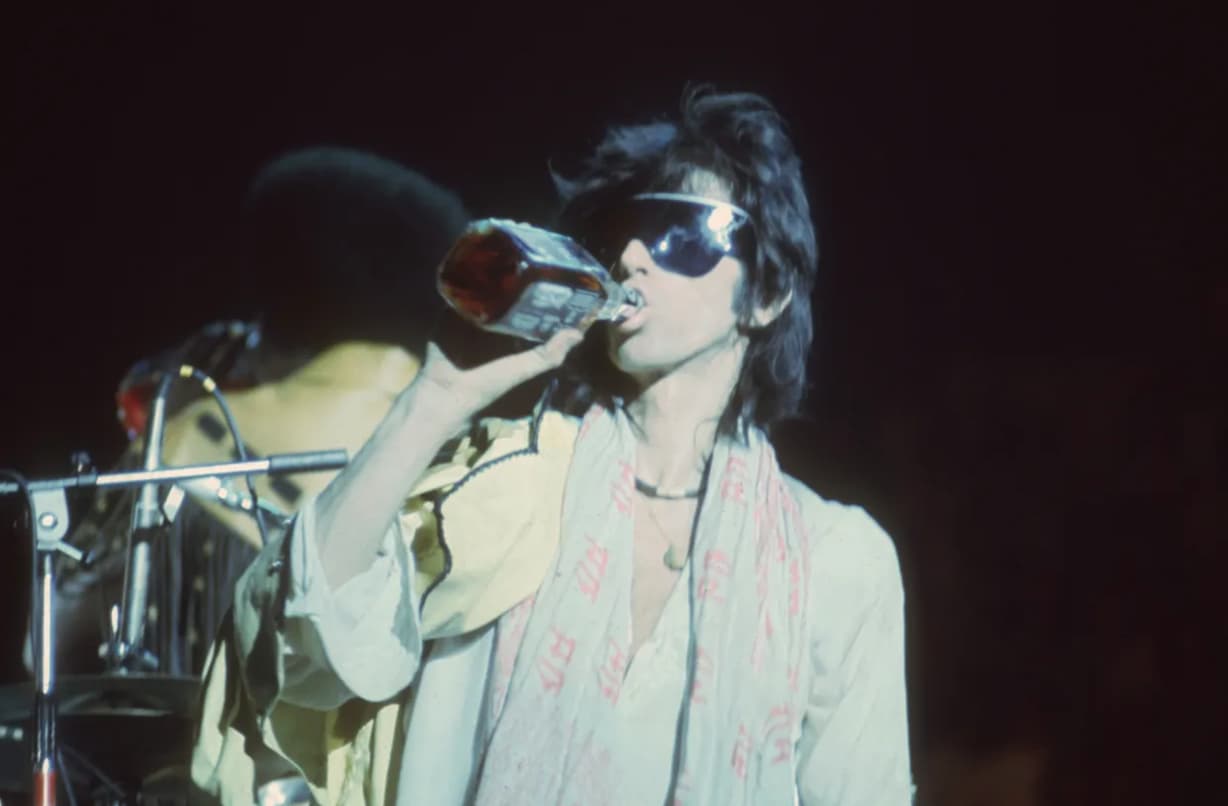 keith richards alcohol